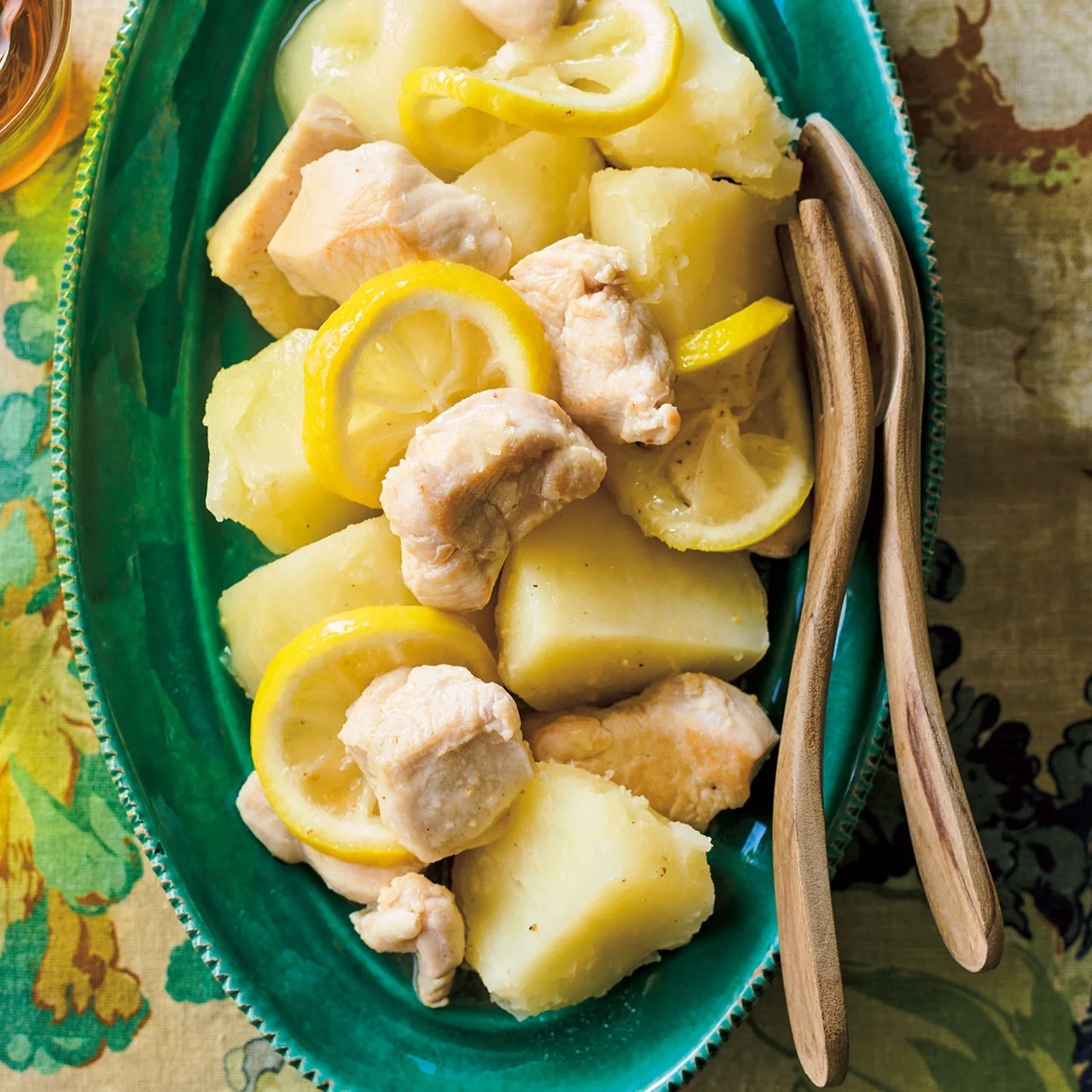 とりむねとじゃがいもの塩レモン煮