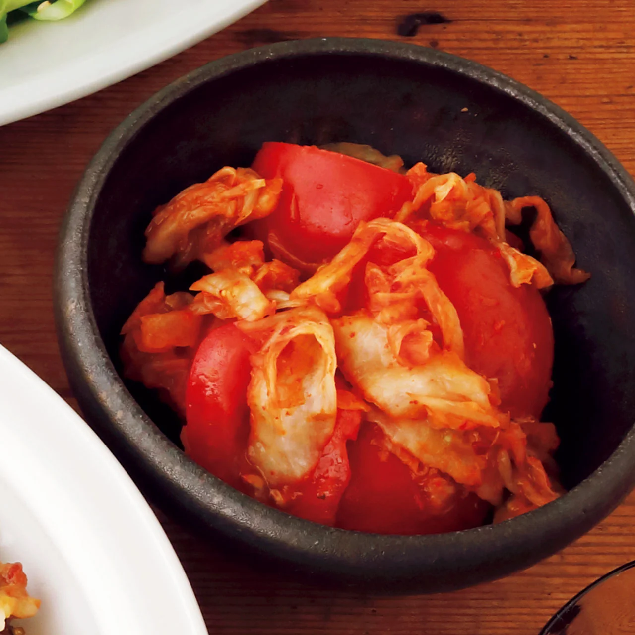 トマトのキムチあえ