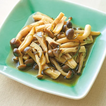 きのこの塩昆布煮