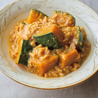 かぼちゃのみそそぼろ煮
