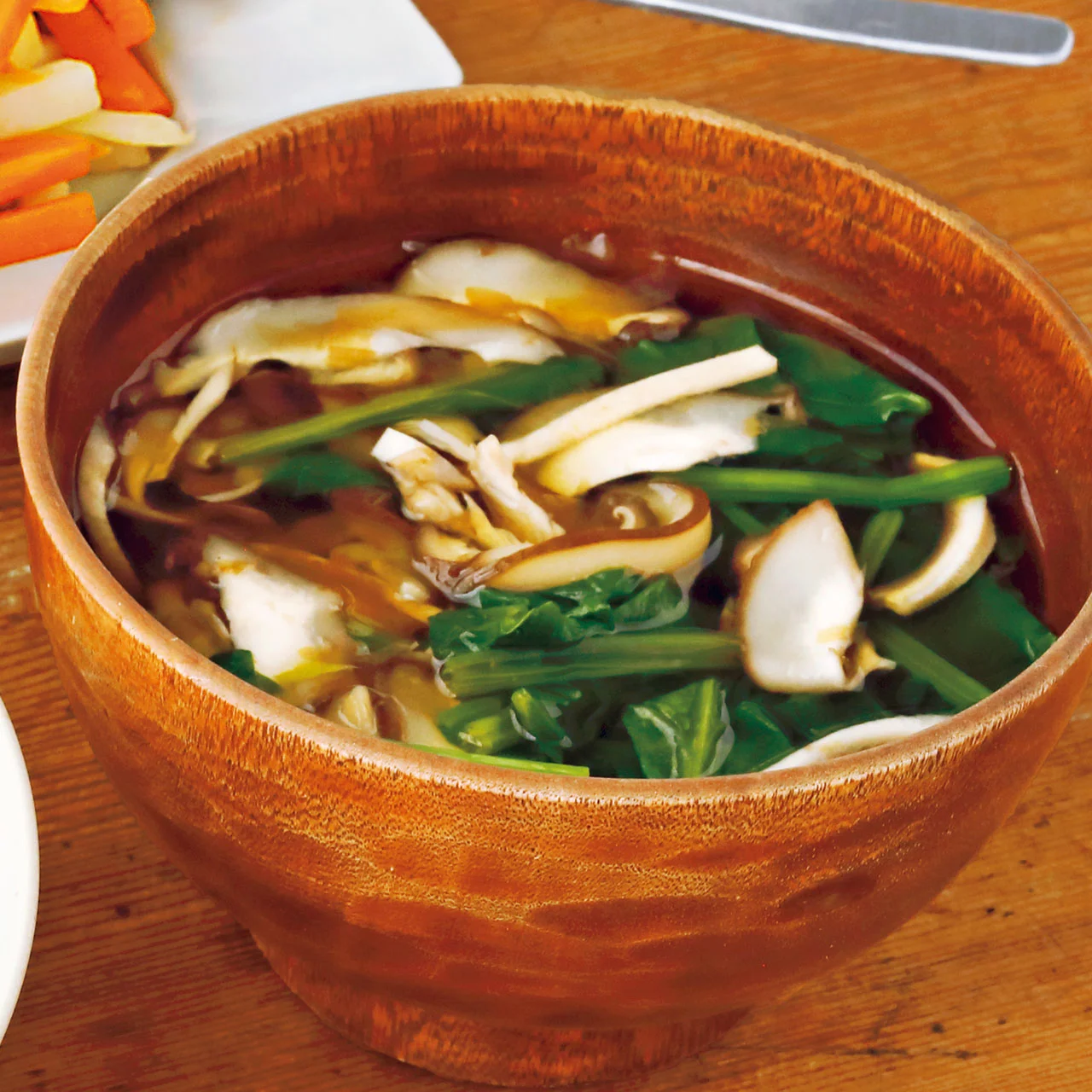 ほうれん草のお吸いもの