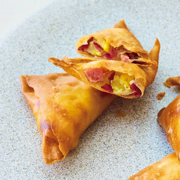 さつまいものジャーマンポテト風春巻き