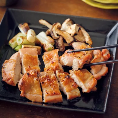 とりとねぎのグリル