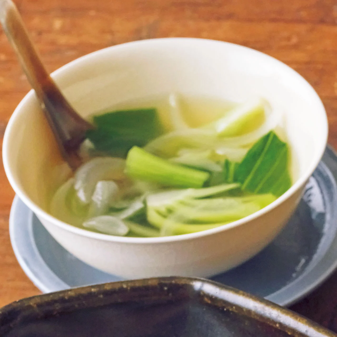 チンゲンサイの中華スープ