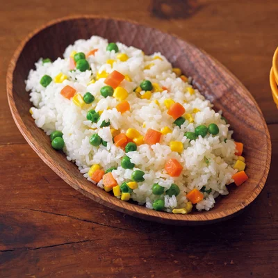 「ベジタブル混ぜピラフ」の献立