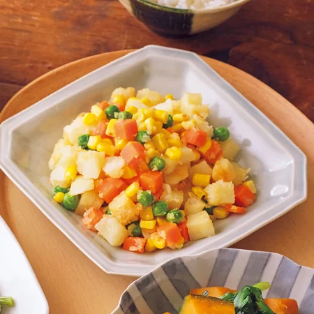 コロコロ野菜の温サラダ