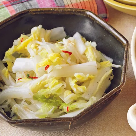 白菜ともやしのラーパーツァイ風