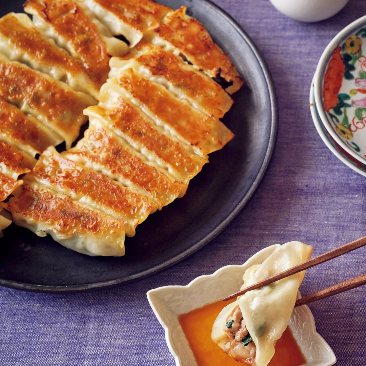 小松菜入り棒餃子