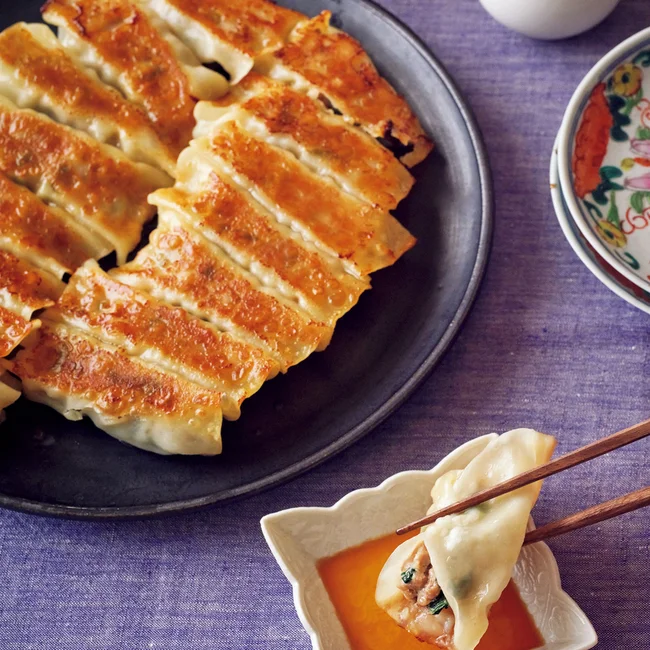 小松菜入り棒餃子