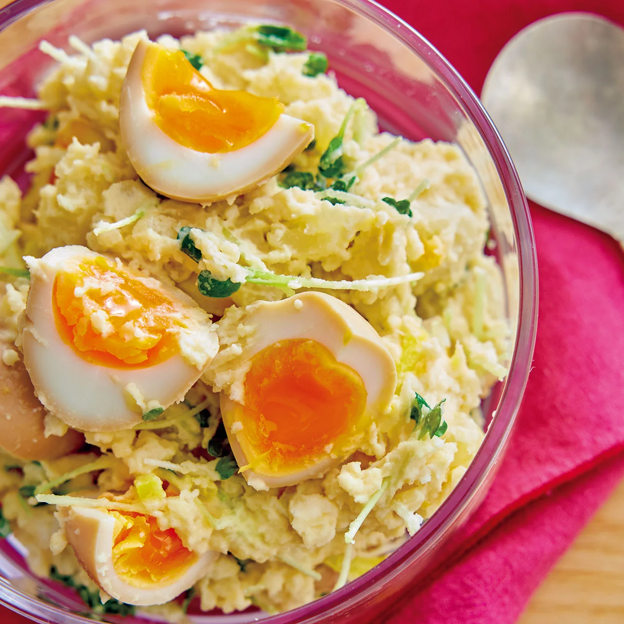 味たま入り和風ポテサラ