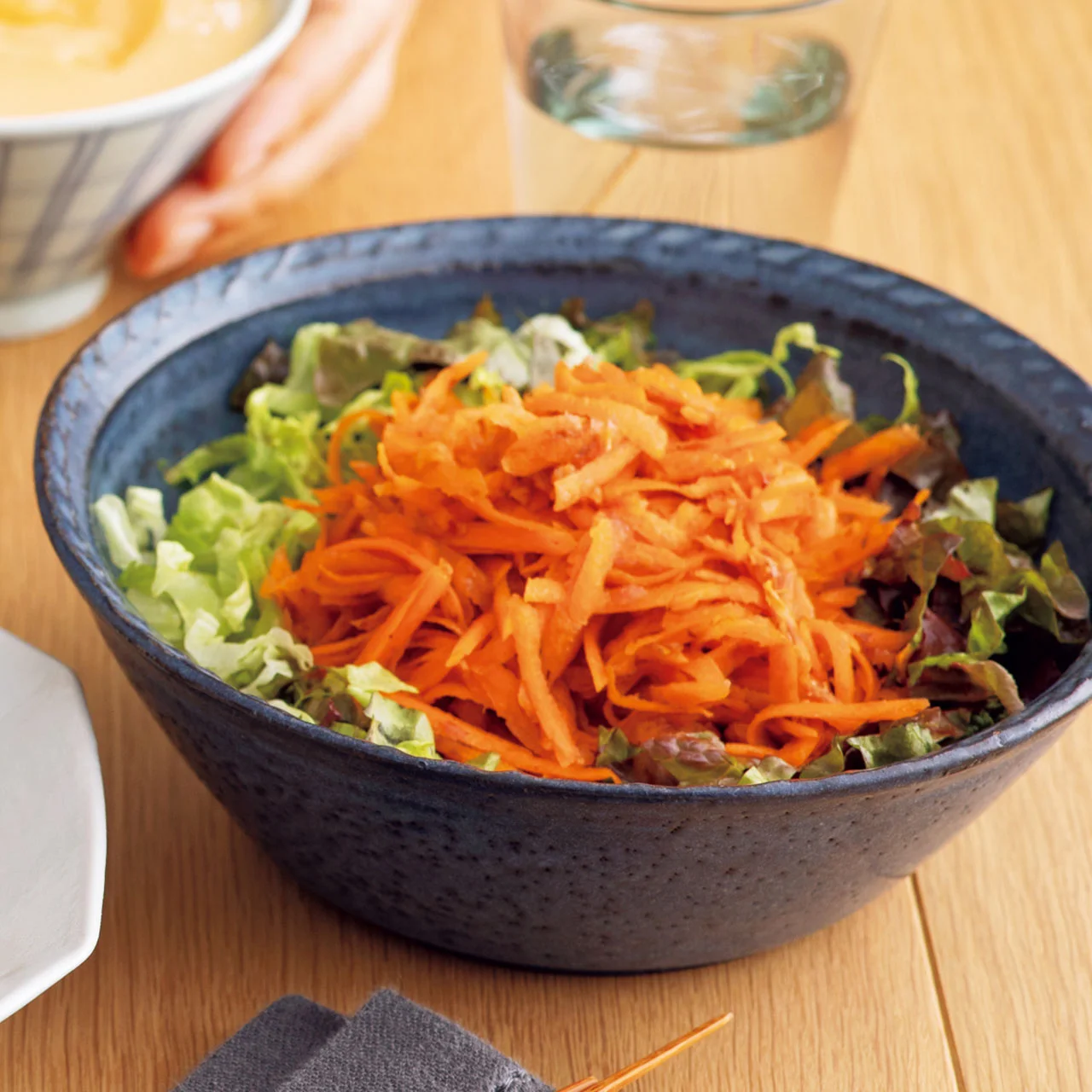 和風キャロットおかかラぺ