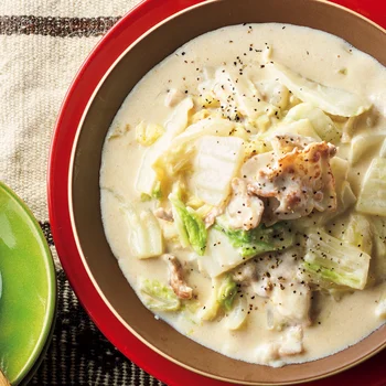 豚バラと白菜のクリーム煮