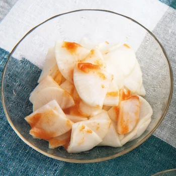 大根の梅浅漬け