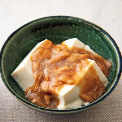 ツナあんかけ豆腐