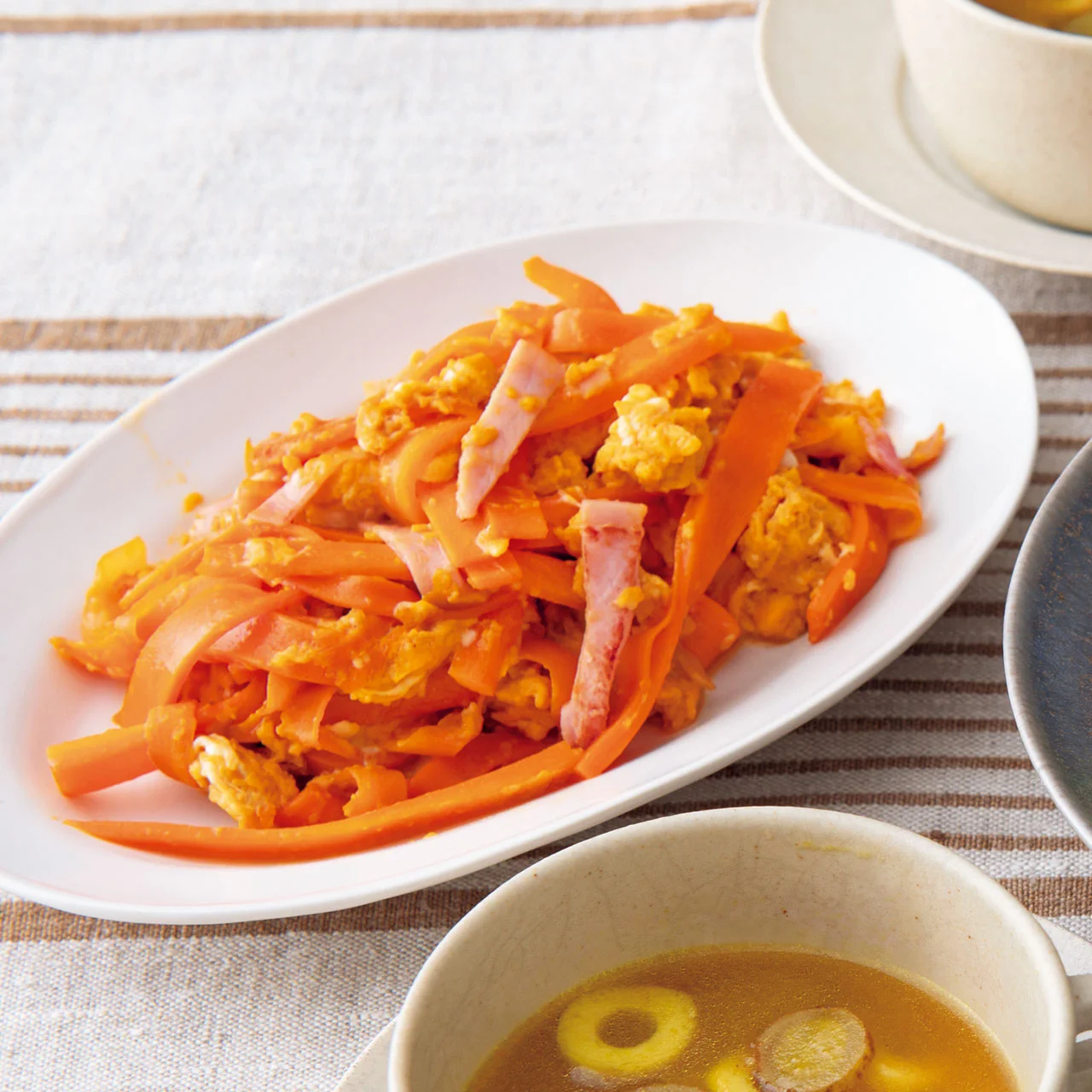 にんじんの卵炒め