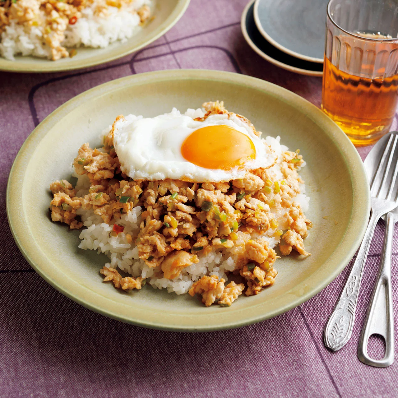 エスニックそぼろご飯