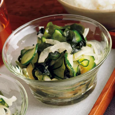 きゅうりと玉ねぎの酢のもの