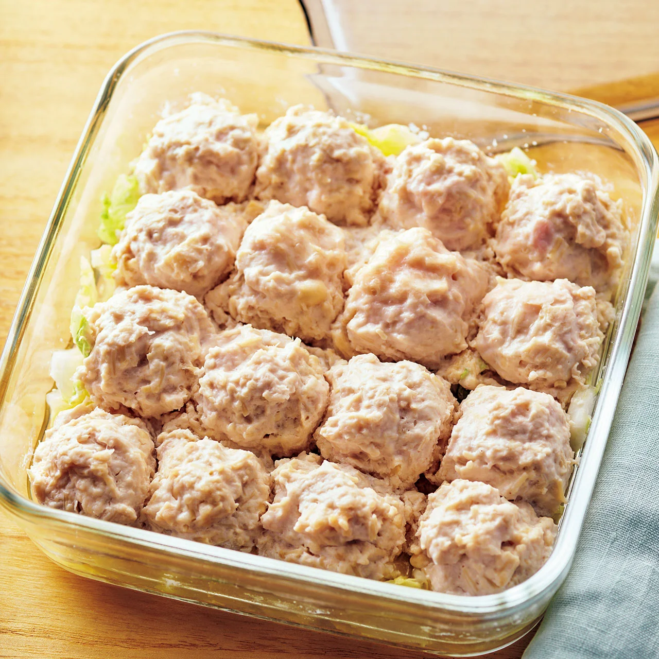 ふわふわやせつくね