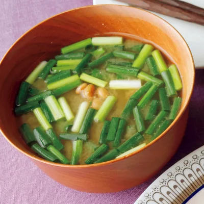 納豆のみそ汁