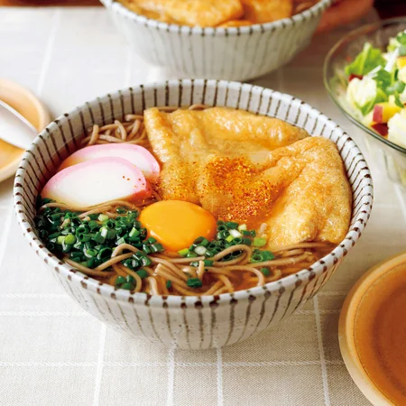 きつね月見そば