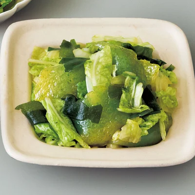 刺し身こんにゃくと白菜の中華サラダ