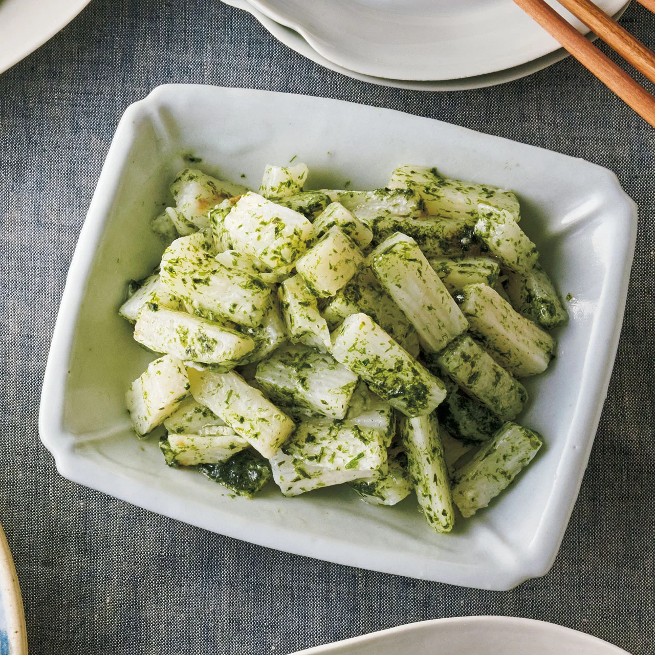 長いもの青のりあえ