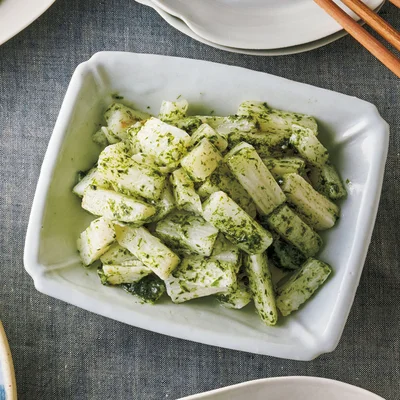 長いもの青のりあえ