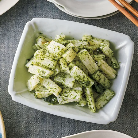 長いもの青のりあえ