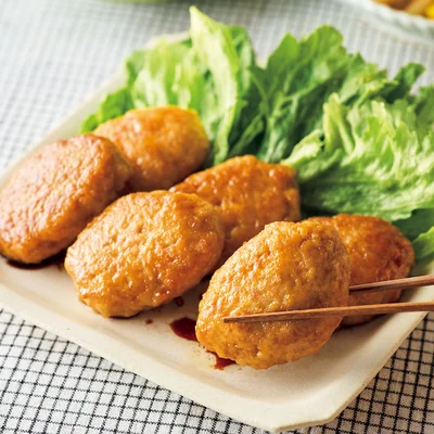 「ふんわりつくねの照り焼き」の献立