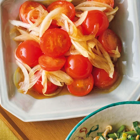 ミニトマトの甘酢マリネ