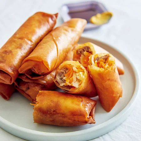 キャロットラペの春巻き