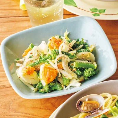 菜の花の卵サラダ