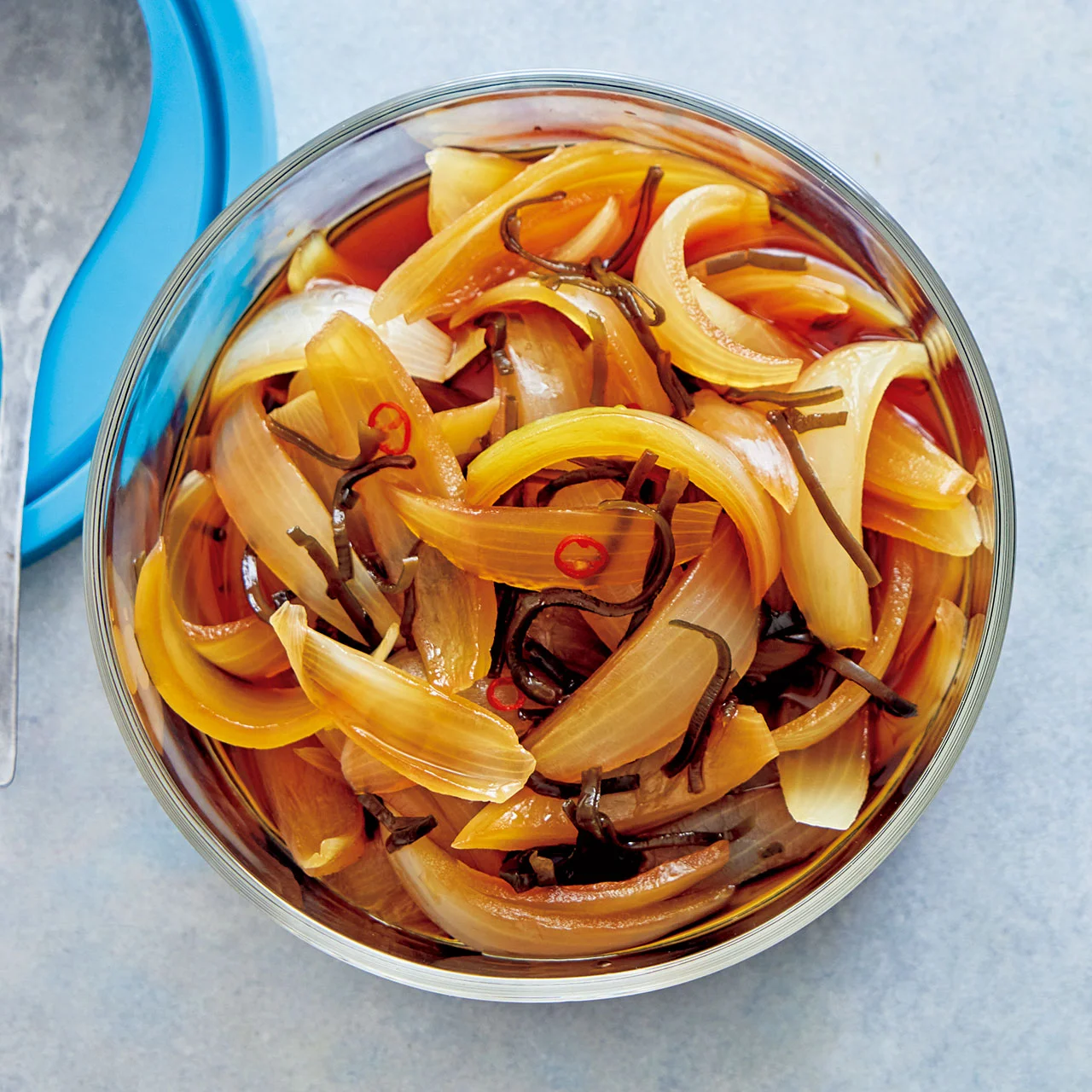 玉ねぎの塩昆布漬け