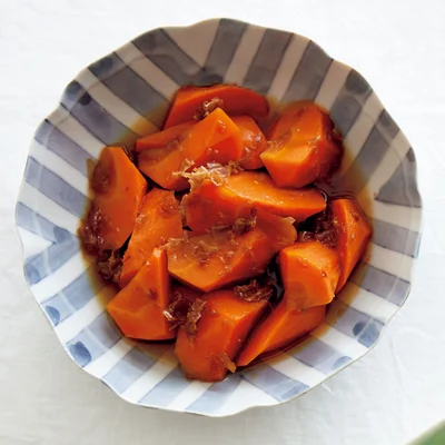 にんじんのレンジおかか煮