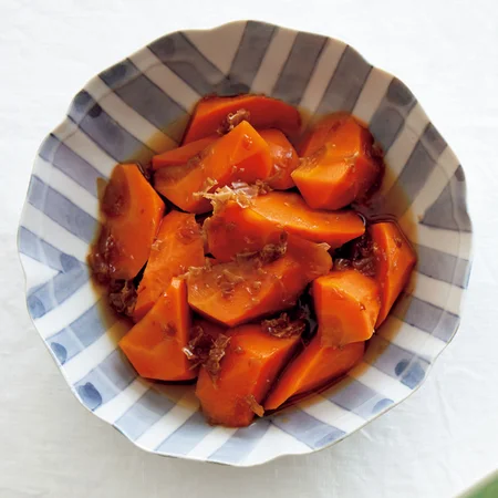 にんじんのレンジおかか煮