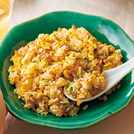 春キャベツの納豆チャーハン