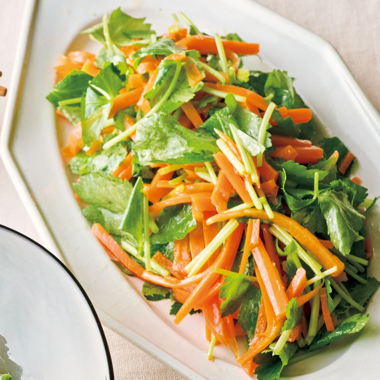 にんじんと三つ葉のサラダ