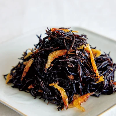 ひじきのアヒージョ風炒め