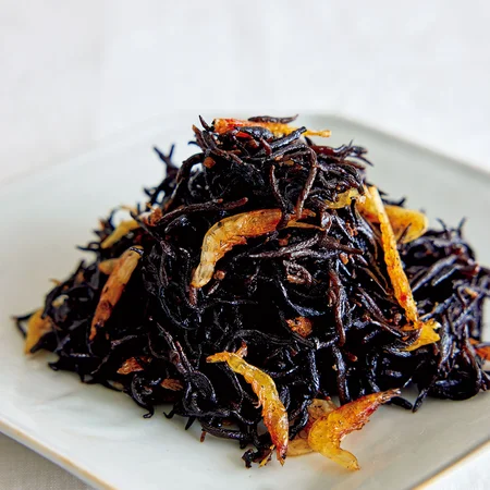 ひじきのアヒージョ風炒め