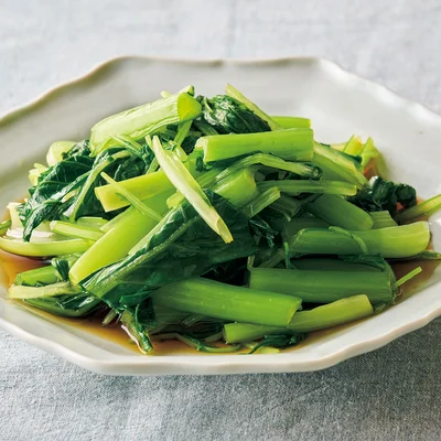 小松菜と水菜のおひたし