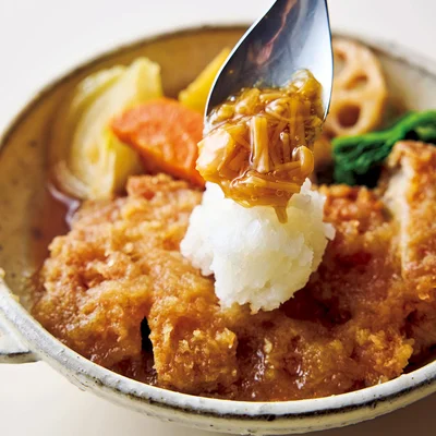 なめたけをのせてうまみプラス＆おいしさ格上げ！