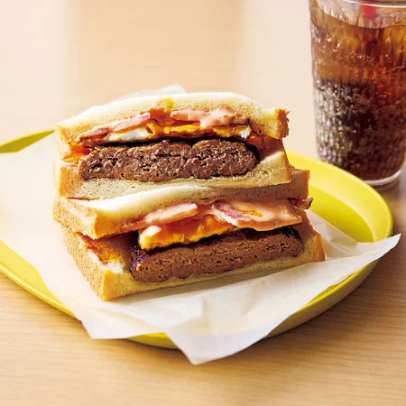 お月見サンドバーガー