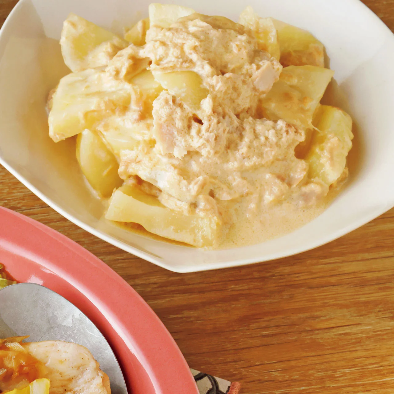 じゃがいものツナだれあえ