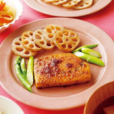 かじきのしょうが照り焼き