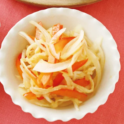 パプリカと切り干し大根のマリネ