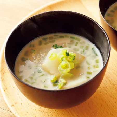 かぶのミルクみそ汁