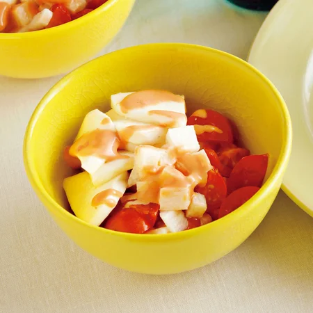 モッツァレラチーズとミニトマトのサラダ