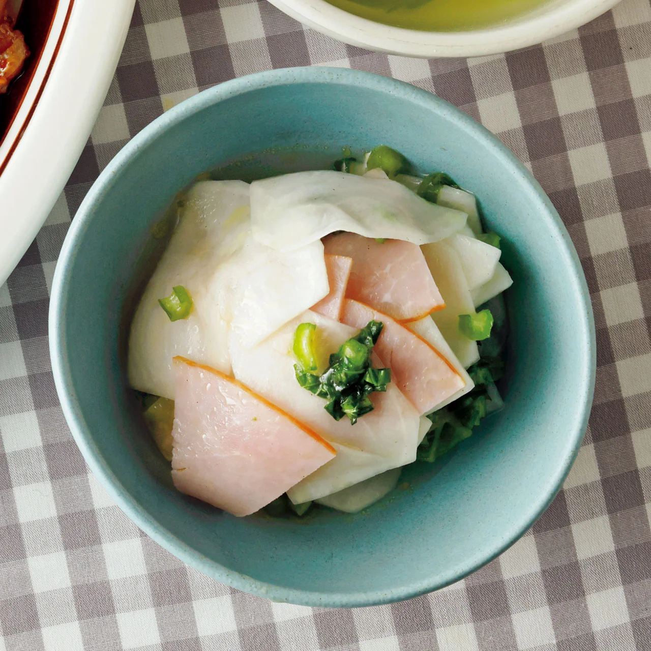 かぶとハムのマリネ