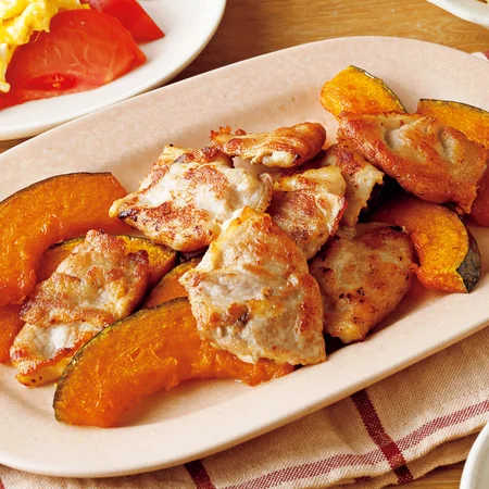 折り畳み豚の揚げ焼き