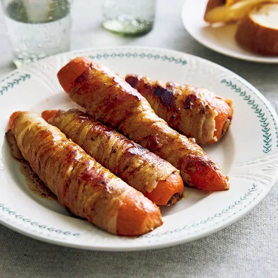 にんじんの肉巻きソテー